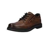 Bugatti Herren Schnürschuhe Barton Comfort kaltgefüttert flacher Absatz Cognac Gr. 41