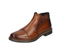 bugatti Herren Schlupfstiefel, Männer Stiefel Kaltfutter,Schnuerer,straßenschuhe,Strassenschuhe,Schnuerung,Cognac/Dark Brown (6361),41 EU/EU UK