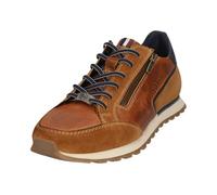 bugatti Sneaker Herren Glattleder braun, 43 (9)