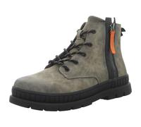 Bugatti Herren Schnürboots Pallario Comfort Grau mit Schnürung & Zierzipper Größe 44