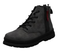 Bugatti Herren Schnürboots, Pallario Comfort in Grau Antik, Flauschige Dicke Innenfutter. grau Gr. 45