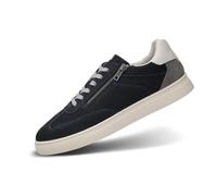 Bugatti Sneaker Herren Fido 321-AS201 Glattleder Grau/Weiß Größe 42