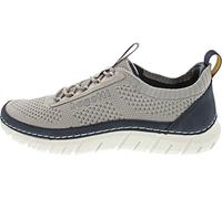 Bugatti Herren-Schnürhalbschuh Compton Grau-Blau-Weiß grau40