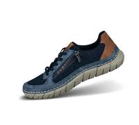 Bugatti Fashion Herren-Schnürer 321-ASM02 Dunkelblau/Blau Größe 45