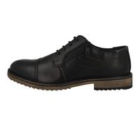 bugatti Schuhe Herren Glattleder schwarz, 45 (10.5)