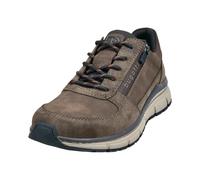 Bugatti Sneaker AOS 2025 (Schriftzug,Reissverschluss) braun Herren, Größe Euro (US) 41