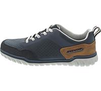 bugatti Herren Schnürhalbschuh in blau - Gr. 45