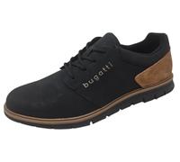 bugatti Herren Schnürschuh 335925035050-1063 Weite Normal Schnürung Synthetik Black/Cognac 44 EU