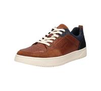 bugatti Sneaker Herren Glattleder braun, 41 (7.5)