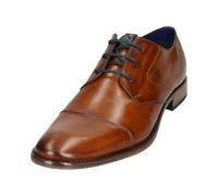 bugatti Herren Schnürstiefel, Männer Stiefel Kaltfutter,Chukka Boots,schnürung,Boots,Winterstiefel,Winterschuhe,Cognac (6300),40 EU/EU UK