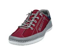 bugatti Herren Schnürstiefel, Männer Stiefel Kaltfutter,Chukka Boots,schnürung,Boots,Winterstiefel,Winterschuhe,Dark red/Grey (3115),44 EU/EU UK