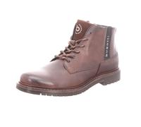 Bugatti Herren-Schnürstiefelette Dunkel-Braun 46