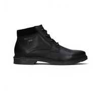 Bugatti Herren Schwarze Leder-Schnürstiefel Chukka Knöchelstiefel - Rigalo Evo EU45