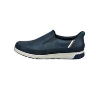 bugatti Herren Slipper, Männer Slip On,freitzeitschuhe,offener einschlupf,Mokassins,Halbschuhe,Schlupfschuhe,Loafer,Dark Blue (4100),44 EU / 9.5 UK