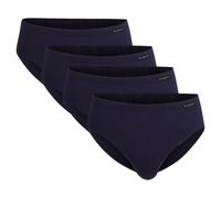 bugatti Herren Slips, 4er Pack - FLEXCITY, Sport-Slip, Briefs, Stretch Cotton Blau XL