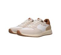 Bugatti Low Sneaker - Gr. 46 - Weiß - Leder & Textil