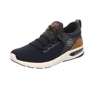Bugatti Herren-Sneaker Blau-Braun-Weiß 43