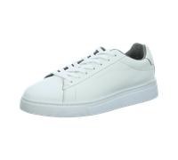 Bugatti Fashion Herren Sneaker 321-AP801 – Wechselfußbett, Schnürung – Weiß 43 EU