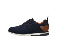 bugatti Herren Sneaker, Männer Schnürer, Wechselfußbett,lace-up Shoes,schnürschuhe,Halbschuhe,Freizeitschuhe,dunkelblau (4141),42 EU / 7.5 UK