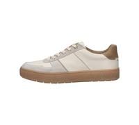 Bugatti Herren Sneaker 321-AP901, Offwhite/Offwhite, Wechselfußbett, Weit, 41 EU
