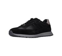 bugatti Herren Sneaker Mid-Top 332AWC031410-1010 Weite Normal Schnürung Leder Black/Black 46 EU