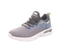 Bugatti Herren-Sneaker Nubola Grau-Blau-Schwarz-Weiß 43