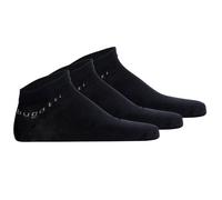 bugatti Herren Sneakersocken 3er Pack - Socks Soft Cotton Uni Basic Dunkelblau 39-42