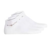 bugatti Herren Sneakersocken 3er Pack - Socks Soft Cotton Uni Basic Weiß 39-42