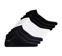 bugatti Herren Sneakersocken 9er Pack - Socks Soft Cotton Uni Basic Schwarz/Weiß/Dunkelblau / 39-42 39-42 Mehrfarbig