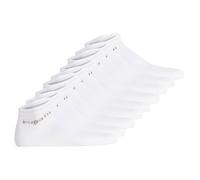 bugatti Herren Sneakersocken 9er Pack - Socks Soft Cotton Uni Basic Weiß 43-46