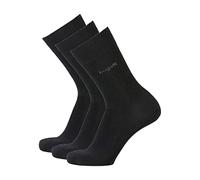 bugatti Herren Socken 3er-Pack Uni Basic 6703 / Men Socks 3pack (43-46, 610 black)