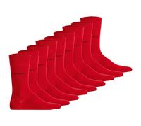 bugatti Herren Socken, 9er Pack - Socks Soft Cotton Uni Basic 43-46 Rot