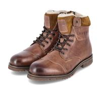 Bugatti Herren Schnürboots 321-AUF50 Warmfutter cognac Größe 43