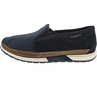 bugatti Herren Stowe Mokassin, Dark Blue, 42 EU