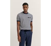 Bugatti Herren Strick-Shirt kurzarm hochwertig L