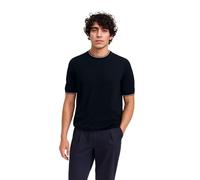 bugatti Herren Strick T-Shirt Kurzarm 7200-85570D Regular Fit Rundhalsausschnitt hochwertig stilvoll bequem pflegeleicht