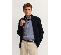 Bugatti Herren Strickjacke mit Streifen in 3D-Optik 2XL