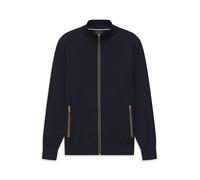 bugatti Herren Strickjacke Regular Fit aus Baumwolle mit Zipper