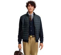 bugatti Sweatjacke mit Label-Detail in Marine, Größe L