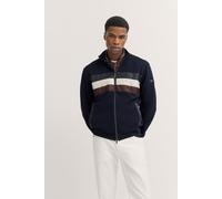 bugatti Sweatjacke mit Zweiwege-Reißverschluss in Marine, Größe XXXL