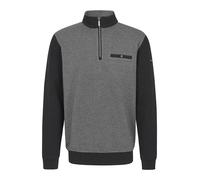 Sweatshirt mit Stehkragen L men Hellgrau