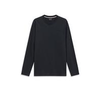 Longsweatshirt BUGATTI "Rundhals", Herren, Gr. 3XL, blau (390, marine), 100% Baumwolle, unifarben, normal, Rundhals, Sweatshirts, im Modern Fit aus Baumwolle (23711712-XXXL) 390, marine