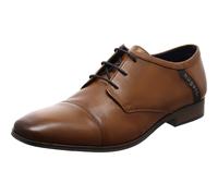 bugatti Herren Toe Cap Gibson Schnürschuhe Schuhe Braun 45 EU