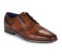 bugatti Herren Businessschuhe, Männer Business Schnürer,Strassenschuhe,Schnuerung,lace-up Shoes,Low-tie,schnürschuhe,Cognac (6300),44 EU / 9 UK