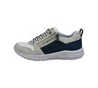 Bugatti Sneaker Leder/Textil Grau/Blau - 42