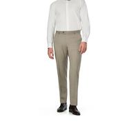 bugatti Hose Herren Regular Fit Schurwolle beige, 50