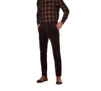 bugatti Hose Herren Slim Fit Cord braun, 33/32