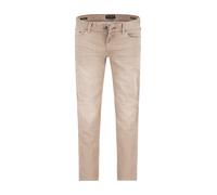 bugatti Jeans Herren Flexibel Baumwoll-Stretch beige, 33/32