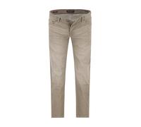 bugatti Jeans Herren Flexibel Baumwoll-Stretch beige, 33/32