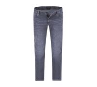 bugatti Jeans Herren Flexibel Baumwoll-Stretch grau, 33/32